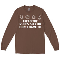 Chestnut funny board game lovers gamers players Long Sleeve Tee - linhVisuals