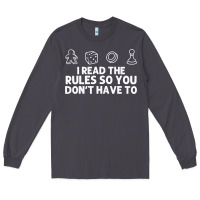 Smoke funny board game lovers gamers players Long Sleeve Tee - linhVisuals