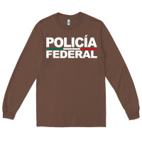 Chestnut mexico policia federal mexican police law enforcement Long Sleeve Tee - linhVisuals