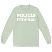 Matcha mexico policia federal mexican police law enforcement Long Sleeve Tee - linhVisuals