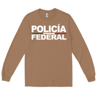 Toasted Coconut mexico policia federal mexican police law enforcement Long Sleeve Tee - linhVisuals