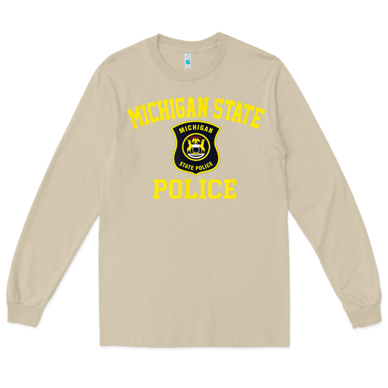Michigan State Police Long Sleeve Tee by linhVisuals | Teevron
