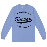 Colony Blue classic retro vintage tucson arizona 1775 usa gift sweatshirt Long Sleeve Tee - linhVisuals