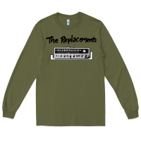 Army Green radio the replacements Long Sleeve Tee - linhVisuals