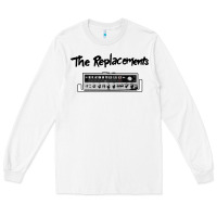 White radio the replacements Long Sleeve Tee - linhVisuals