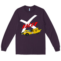 Plum racer x Long Sleeve Tee - linhVisuals