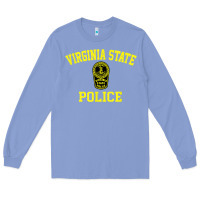 Colony Blue virginia state police Long Sleeve Tee - linhVisuals