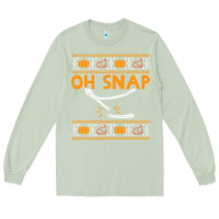 Matcha oh snap turkey wishbone funny ugly Long Sleeve Tee - linhVisuals