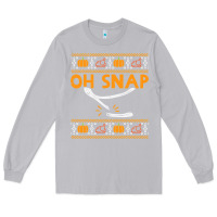 Moon Dust oh snap turkey wishbone funny ugly Long Sleeve Tee - linhVisuals