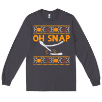 Smoke oh snap turkey wishbone funny ugly Long Sleeve Tee - linhVisuals