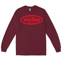 Burgundy reverend horton heat Long Sleeve Tee - linhVisuals