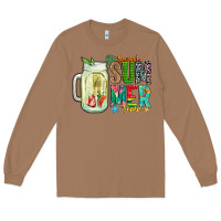 Toasted Coconut sweet summer time Long Sleeve Tee - CowhideDigitalArt