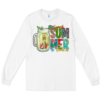 White sweet summer time Long Sleeve Tee - CowhideDigitalArt