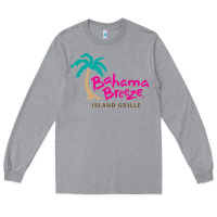Heather Grey bahama breeze Long Sleeve Tee - linhVisuals