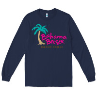 Navy bahama breeze Long Sleeve Tee - linhVisuals