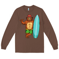 Chestnut surfing premium Long Sleeve Tee - linhVisuals