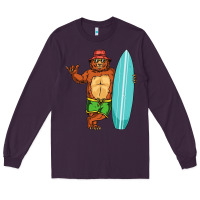 Plum surfing premium Long Sleeve Tee - linhVisuals