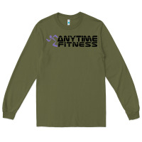 Army Green anytime fitness leg day Long Sleeve Tee - linhVisuals
