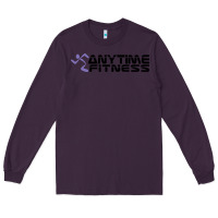 Plum anytime fitness leg day Long Sleeve Tee - linhVisuals