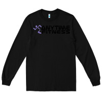 Black anytime fitness leg day Long Sleeve Tee - linhVisuals