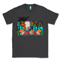 Smoke Inked Mama Flowers Cow Classic Tee - CowCowDesign