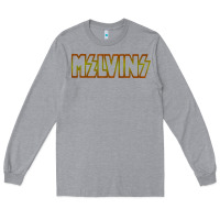 Heather Grey melvins vocalis Long Sleeve Tee - linhVisuals