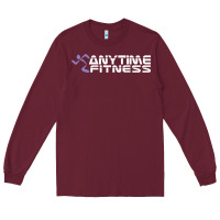 Burgundy anytime fitness leg day Long Sleeve Tee - linhVisuals