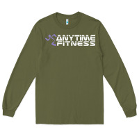 Army Green anytime fitness leg day Long Sleeve Tee - linhVisuals