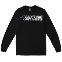 Black anytime fitness leg day Long Sleeve Tee - linhVisuals