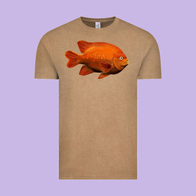 California Garibaldi Fish Vintage Tee Designed By Ranaportraitstore