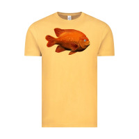 Vintage Mustard California Garibaldi Fish Vintage Tee - RanaPortraitStore
