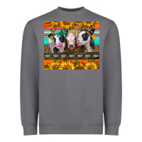 Storm heifers and sunflowers Heavyweight Sweatshirt - Jasminsmagicworld