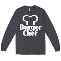 Smoke vintage burger chef classic Long Sleeve Tee - linhVisuals