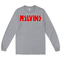Heather Grey melvins vocalis Long Sleeve Tee - linhVisuals