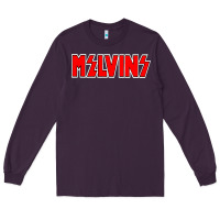 Plum melvins vocalis Long Sleeve Tee - linhVisuals