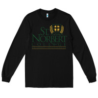 Black St. Norbert College Long Sleeve Tee - linhVisuals