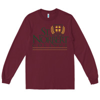 Burgundy St. Norbert College Long Sleeve Tee - linhVisuals