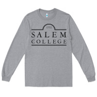 Heather Grey Salem College Long Sleeve Tee - linhVisuals