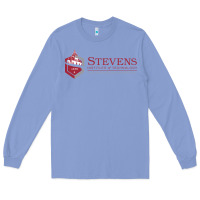 Colony Blue Stevens Institute of Technology Long Sleeve Tee - linhVisuals