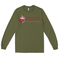 Army Green Stevens Institute of Technology Long Sleeve Tee - linhVisuals