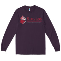 Plum Stevens Institute of Technology Long Sleeve Tee - linhVisuals