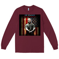 Burgundy aaron lewis acoustic tour dates 2022 sukoharjo Long Sleeve Tee - linhVisuals
