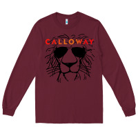 Burgundy clay calloway sketch Long Sleeve Tee - linhVisuals
