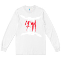 White zodiac series gemini classic Long Sleeve Tee - linhVisuals