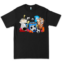Black Soccer Coffee Cups Premium Tee - FaDigitalArtStudio