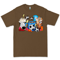 Cacao Soccer Coffee Cups Premium Tee - FaDigitalArtStudio