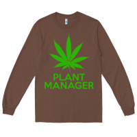 Chestnut plant manager weed pot cannabis flippin sweet gear transparent copy Long Sleeve Tee - linhVisuals