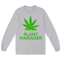 Moon Dust plant manager weed pot cannabis flippin sweet gear transparent copy Long Sleeve Tee - linhVisuals