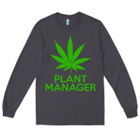 Smoke plant manager weed pot cannabis flippin sweet gear transparent copy Long Sleeve Tee - linhVisuals