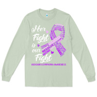 Matcha hodgkins lymphoma awareness t  shirt hodgkin's lymphoma awareness her Long Sleeve Tee - linhVisuals